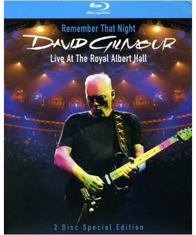 David Gilmour REMEMBER THAT NIGHT: LIVE AT THE ROYAL ALBERT HALL Blu-ray $11.10 Videos