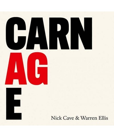 Nick Cave & Warren Ellis CARNAGE Vinyl Record $10.80 Vinyl